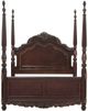 Homelegance® Deryn Park Cherry Eastern King Poster Bed-2