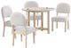 Steve Silver Co. Gabby 5-Piece Washed Oak Kids Dining Set-0