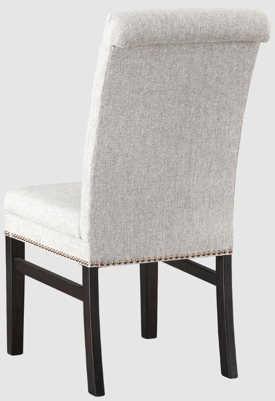 Urban Collections by Yutzy Woodworking Parsons Black/Light Gray Office Side Chair-0