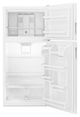 Amana® 30" 18.2 Cu. Ft. White Top Freezer Refrigerator-1