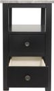 Signature Design by Ashley® Ezmonei Black/Gray Chairside End Table-1