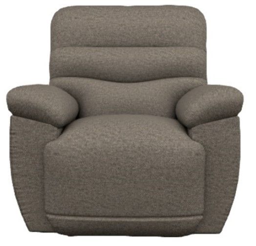 La-Z-Boy® Joshua Mocha Power Rocking Recliner with Headrest and Lumbar-1