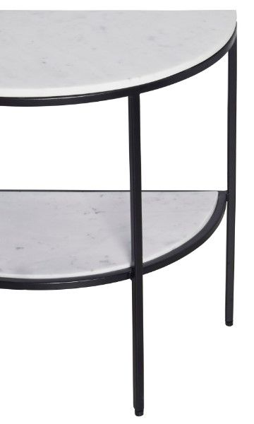 Moe's Home Collection Lazlo White Side Table -2