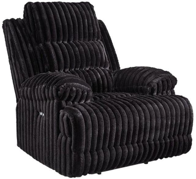 Signature Design by Ashley® Rhines Falls Onyx Zero Wall Recliner-0