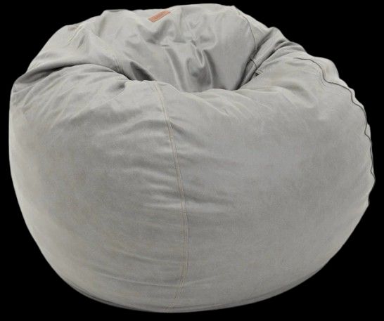 CordaRoy's® Original Castlerock Grain Faux Leather Full Bean Bag Chair-0