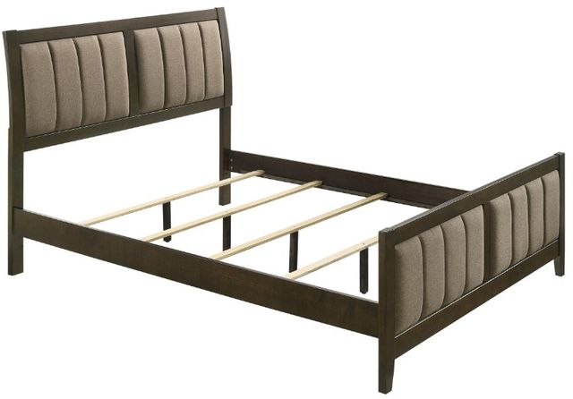 Coaster® Wilkes 4-Piece Dark Cocoa Queen Panel Bedroom Set-1
