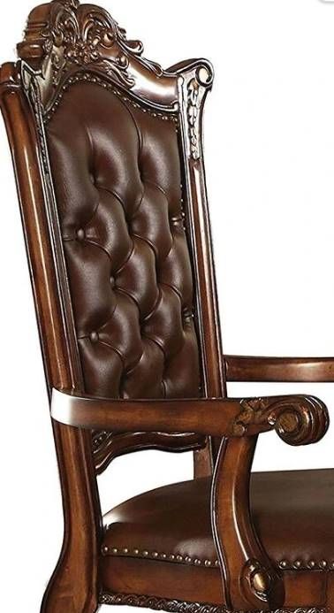 ACME Furniture Vendome Cherry Executive Office Chair-1