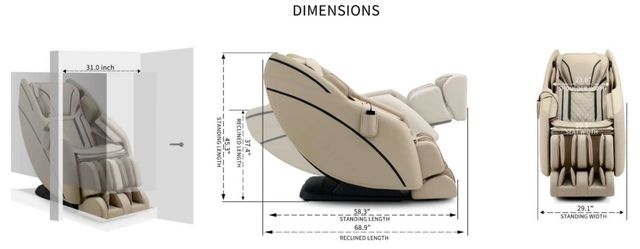 Cozzia® Bliss ProFlex Sand Massage Chair-1