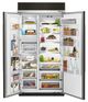 KitchenAid® 25.48 Cu. Ft. Black Stainless Steel Built In Side-By-Side Refrigerator-2