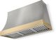 AGA Marquee 48" Stainless Steel Wall Mounted Range Hood with Polished Brass Trim-0