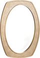 Harp & Finial® Reitz Matte Gold Mirror-0