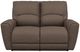 La-Z-Boy® Cassian Mocha Power Reclining Loveseat with Headrest and Lumbar-1