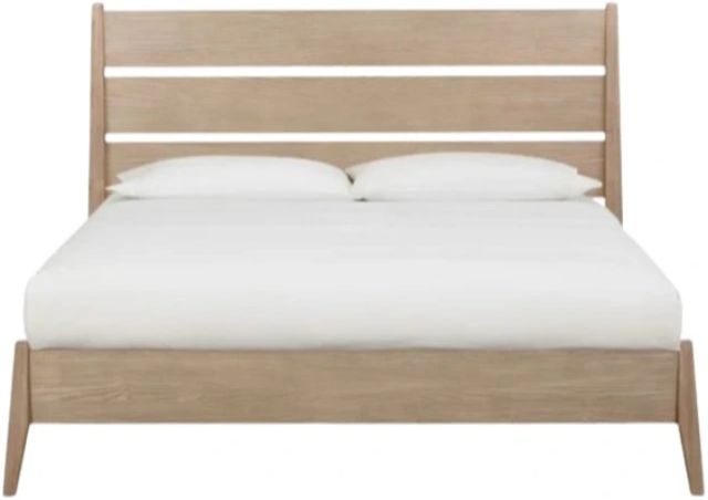 Modus Furniture Sumire Ginger California King Panel Bed-3