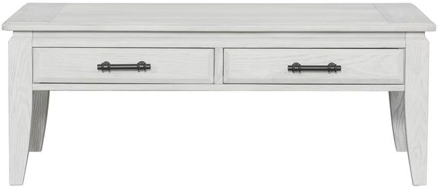 Bernards Bellamy Lane Whitewash Cocktail Table-2