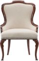Hooker® Furniture Charleston Chateau Linen/Maraschino Cherry Dining Arm Chair-2