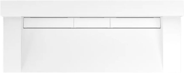 KOHLER® Constellation™ Glacier White 60" Wall-Mount Trough Lavatory System with Backsplash and Stainless Steel Shroud-0