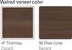 Amisco Customizable Zoom Extendable Table with Walnut Veneer Top and 2 Leaves-5