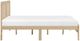 Homelegance® Carter Natural Queen Platform Bed-3