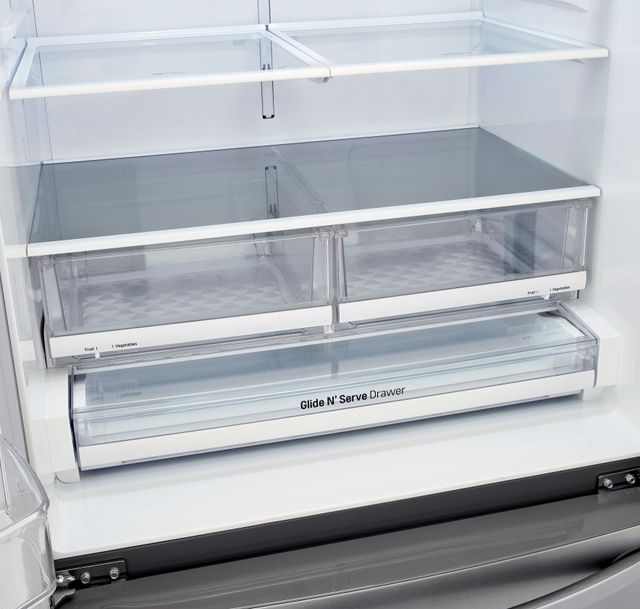 LG 27.0 Cu. Ft. PrintProof™ Stainless Steel French Door Refrigerator-4