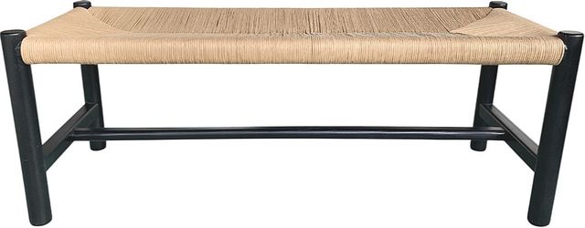 Moe's Home Collection Hawthorn Black Small Bench-1