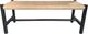 Moe's Home Collection Hawthorn Black Small Bench-1