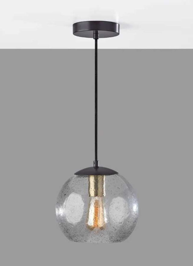 Adesso® Edie Dark Bronze Pendant-1