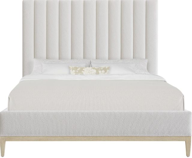 Hooker® Furniture Cascade Terrain/Wolf Pearl California King Panel Bed-1