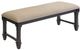 Martin Furniture Hartford Black Dining Bench-0