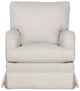 Fairfield® Customizable Haven English Arm Swivel Glider with Boxed Back-1