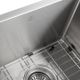 ZLINE Anton 33" Stainless Steel Undermount Double Bowl Kitchen Sink with Bottom Grid-5