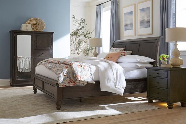aspenhome® Cambridge Cracked Pepper Nightstand-1
