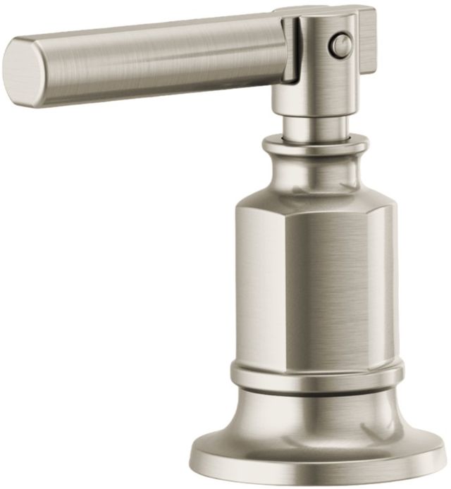 Brizo Invari® Brilliance® Luxe Nickel® Roman Tub Faucet Lever Handle Kit-0