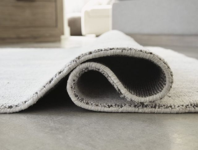 Signature Design by Ashley® Lenlett Charcoal/Ivory 8' x 10' Large Area Rug-1