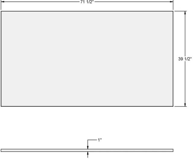 Amisco Customizable Link Thermo Fused Laminate Table-2