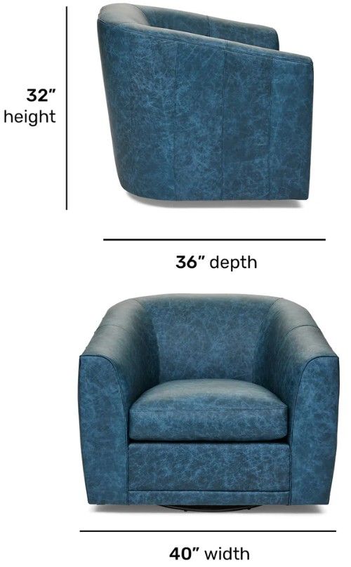 Flexsteel® Customizable Jewel Swivel Chair-2