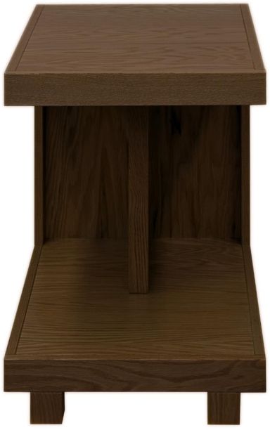 Legends Home Laurel Canyon Oak Bourbon Chairside Table-4