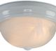 YHD White 2-Light 13" Flush Mount Lighting-3