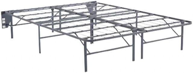 Sierra Sleep® By Ashley® Better than a Boxspring Gray Queen Foundation-0