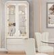 Michael Amini® La Rachelle Medium Champagne Display Cabinet-1