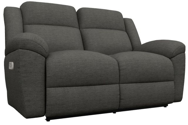 La-Z-Boy® Joel Slate Power Reclining Loveseat with Headrest and Lumbar-0