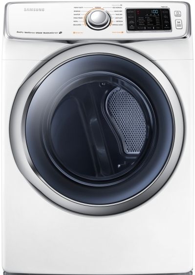 Samsung 7.5 Cu. Ft. White Electric Dryer-0