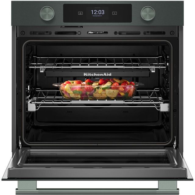 KitchenAid® 30" Juniper Smart Single Electric Wall Oven with Intelligent Cooking Camera-3