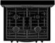 Whirlpool® 30" Black Free Standing Gas Range-4
