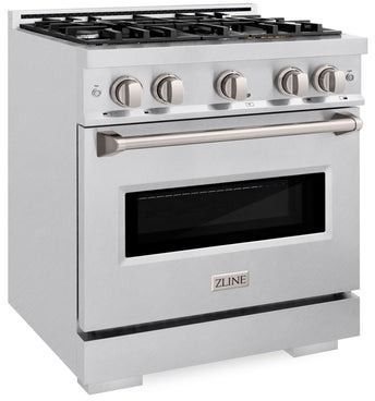 ZLINE Classic 30" Stainless Steel Pro Style Gas Range-2