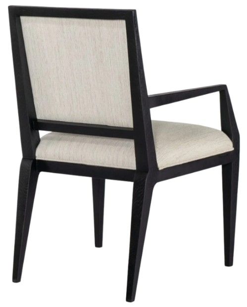 Hooker® Furniture Linville Falls Linn Cove Remington Porcelain/Shadow Upholstered Dining Arm Chair-2