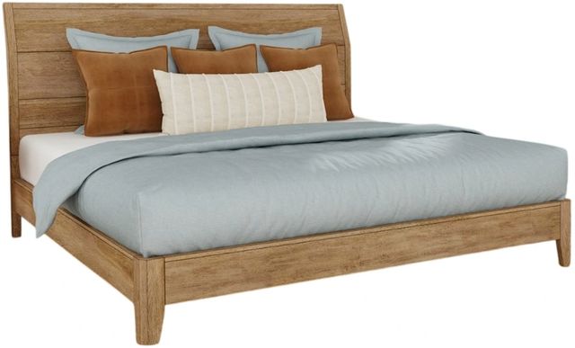 A-America® Geo Heights Butterscotch King Panel Bed-0