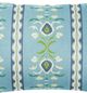 Laura Park Designs Rosemary Stripe French Blue Lumbar Decorative Pillow-1