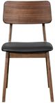 New Classic® Home Furnishings Thea Black/Walnut Side Chair-2