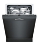 Bosch® 300 Series 24" Black Top Control Built In Dishwasher-1