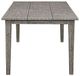 Uttermost® Forsyth Dark Gray Wash Wooden Indoor-Outdoor Dining Table-4
